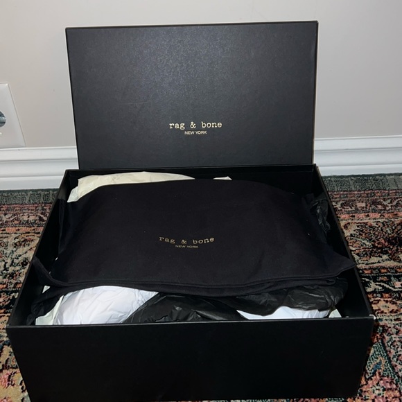 COPY - Rag & Bone Black Western Style Boots - Picture 4 of 5